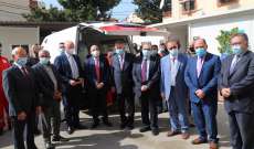 افتتاح قسم علاج كورونا في مستشفى الهمشري في صيدا