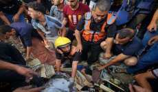 الدفاع المدني بغزة: لم نتمكن من انتشال جثامين شهداء في الحي السعودي برفح بسبب القصف الإسرائيلي