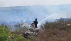 إخماد حريق كبير بين صربا ورومين في إقليم التفاح أتى على مساحات كبيرة من الأشجار والأعشاب