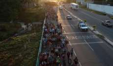 المكسيك تعتقل نحو 800 مهاجر من أميركا الوسطى