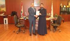 المونسنيور طرابلسي زار رئيس اللبنانية موفدا من المطران قصارجي