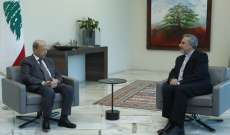 الرئيس عون التقى رئيس الطائفة الإنجيلية وعرض معه الاوضاع العامة في البلاد