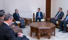 الأسد: عدوان تركيا على عفرين لا يمكن فصله عن سياستها بأزمة سوريا