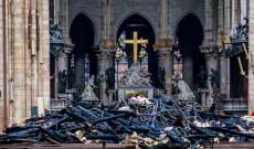 إدارة كاتدرائية نوتردام في باريس تؤكد أن الصرح سيغلق من 5 إلى 6 سنوات