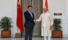 الرئيس الصيني ورئيس الوزراء الهندي يتفقان على خفض التوتر الحدودي