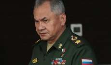 وزير الدفاع الروسي: الإرهابيون ينتقلون من سوريا إلى وسط وجنوب شرق آسيا