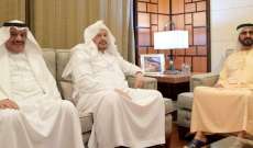 حاكم دبي ورئيس مجلس الشورى السعودي شددا على تطوير العلاقات الثنائية الراسخة