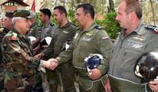 وزير دفاع سوريا تفقد تشكيلات الجيش بالقلمون بتوجيهات من الأسد وأثنى على جهودهم