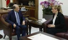 الرئيس عون التقى سفيرة لبنان المعينة لدى الأونيسكو