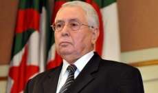 الرئيس الجزائري المؤقت دعا للإلتزام بموعد الإنتخابات الرئاسية في البلد