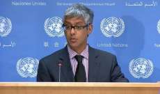 المتحدث باسم الأمم المتحدة يدعو لانتقال سلمي للسلطة في السودان