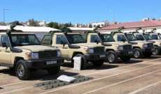 الجيش الأردني تسلم 20 آلية عسكرية منحتها له وزارة الدفاع الفرنسية