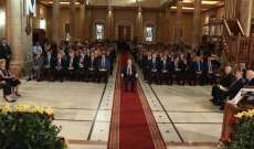 وصول الرئيس عون لكاتدرائية مار جرجس المارونية للمشاركة بالقداس الإلهي لمناسبة مرور 125 سنة على تشييدها