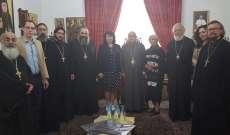 درويش استقبل بعثة المجلس الرئاسي للتعاون مع الجمعيات الدينية في روسيا