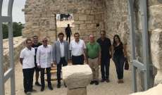 جولة للقيمين على مشروع ترميم الكنائس التاريخية في كنائس منطقة جبيل