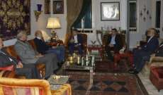 جنبلاط التقى السفير الإيراني في لبنان وعرض معه لأبرز التطورات السياسة