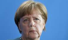 حكومة ألمانيا:ميركل لا تستطيع الإستفاقة من صدمة الإعتداء على عمدة ألتينا