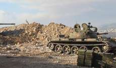 الجيش السوري وحزب الله سيطرا على عدد من المرتفات بالقلمون الغربي