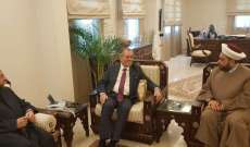 القطان وعبد الرزاق زارا سفير سوريا: لإعادة افضل العلاقات مع سوريا