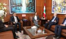 إبراهيم استقبل عضوين في مجلس الشعب السوري وبحث معهما في الاوضاع العامة
