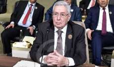 بن صالح: الانتخابات الرئاسية هي السبيل الأوحد لحل الأزمة في الجزائر