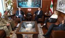عباس ابراهيم التقى وكيل الأمين العام للأمم المتحدة لعمليات السلام