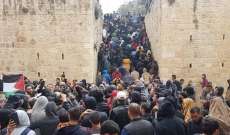 الفلسطينيون يقتحمون "باب الرحمة" في الأقصى للمرة الأولى منذ 16 عاما