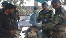  الكتيبة الهندية باليونيفل نظمت حملة تلقيح مجانية ضد داء الكلب 