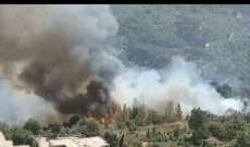 الدفاع المدني: إخماد حريق اعشاب في حي الميدان في زحلة
