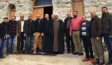 قبلان رعى افتتاح مسجد ابو ذر الغفاري في غدراس الكسروانية