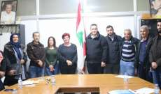 اختتام دورة تدريبية لمصابي الالغام والقنابل العنقودية للجمعية اللبنانية للرعاية الصحية 
