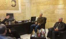 وفد من حماس بحث مع بسام كجكﻻخر التطورات على الساحتين اللبنانية والفلسطينية