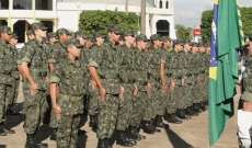 انتشار مكثف للجيش البرازيلي في ريو دي جانيرو لحفظ الأمن
