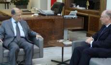 الرئيس عون استقبل سفير استراليا غلين مايلز لمناسبة انتهاء عمله في لبنان
