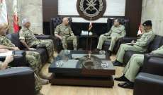 قائد الجيش التقى نائب رئيس هيئة الأركان المشتركة الباكستانية