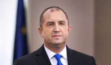 الرئيس البلغاري يزور لبنان غدا تلبية لدعوة من الرئيس عون