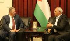 دبور التقى نائب الامين العام للجبهة الشعبية لتحرير فلسطين