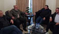 نائب أمين حركة أنصار الله استقبل وفدا من "حزب الله"