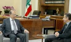 الرئيس عون بحث مع عبد الله فرحات الاوضاع العامة في البلاد