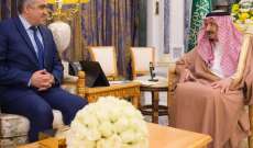 الملك السعودي بحث مع وزير الداخلية التونسي العلاقات الثنائية بين البلدين