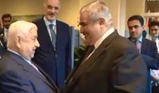 لقاء بين وزيري خارجية البحرين وسوريا على هامش الجمعية العامة للأمم المتحدة