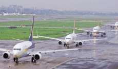 سلطات الهند تستأنف حركة الطيران في 9 من مطاراتها بعد إغلاق 3 ساعات