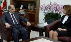 الرئيس عون استقبل سفراء لبنانيين قبل التحاقهم بسفاراتهم 