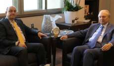 الصفدي التقى السفير التركي وعرض معه تعزيز التعاون في المشاريع التنموية