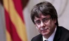 مدعي عام اسبانيا أصدر مذكرة اعتقال أوروبية بحق رئيس كتالونيا المقال