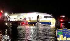 طائرة بوينغ 737 على متنها 136راكبا تهبط اضطراريا في نهر بولاية فلوريدا