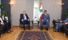 اللواء عثمان عرض مع سفيرة أستراليا للعلاقات بين البلدين ومع درغام للأوضاع العامة
