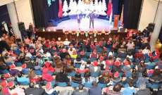 هيئة التيار الوطني احتفلت بعيد الميلاد في الدامور