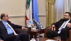  أحمد الحريري التقى السفير التركي وبحث معه التطورات العامة