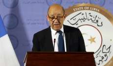 رئيس مجلس النواب الليبي بحث ووزير خارجية فرنسا في مستجدات الأزمة الليبية